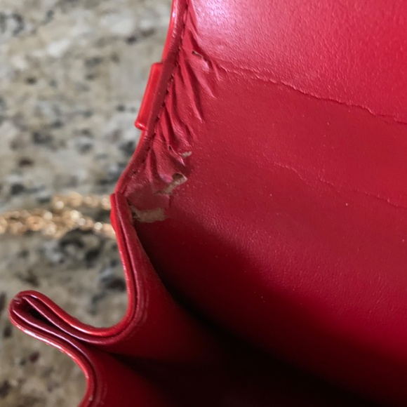 LOUIS VUITTON SPRING STREET RED VERNIS BAG - Picture 12 of 15